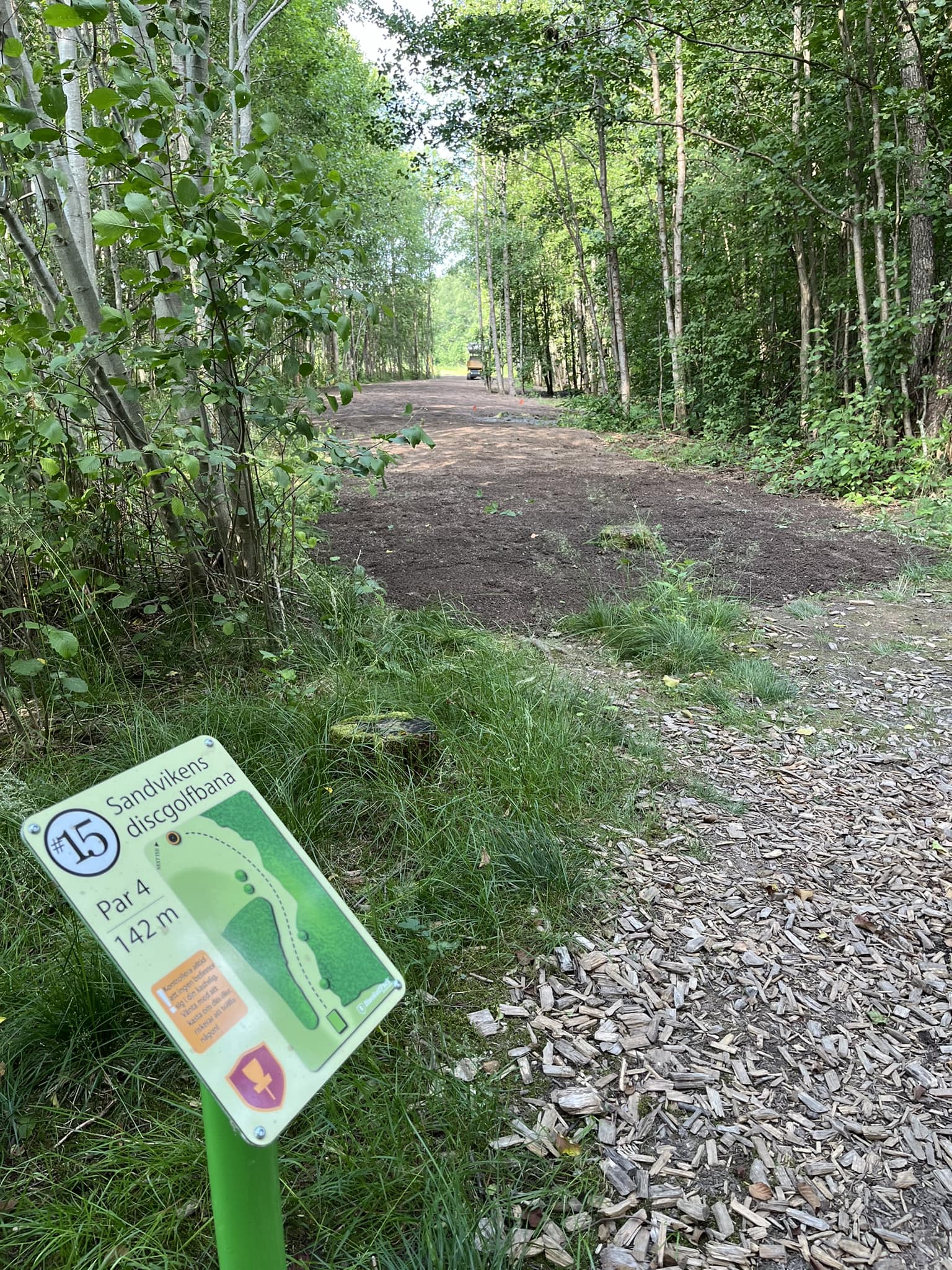 Bild från Hål 15 – Bakre / gul layout