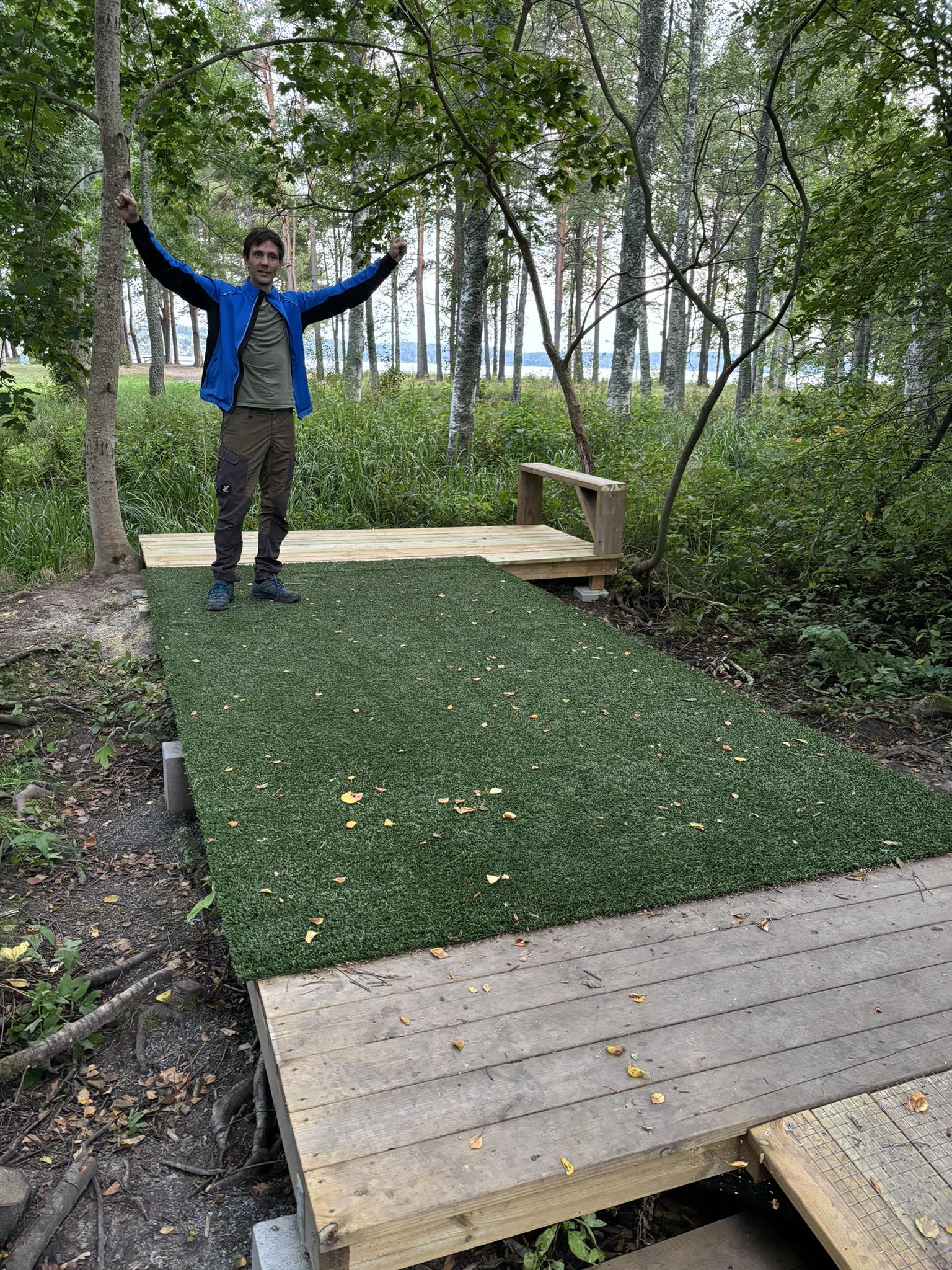 Bild från Hål 17 – Bakre / gul layout